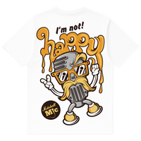 Camiseta Cubica I Am NOT Happy espalda