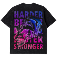 Camiseta Cubica Skull Punk (Inspirado en Daft Punk) espalda