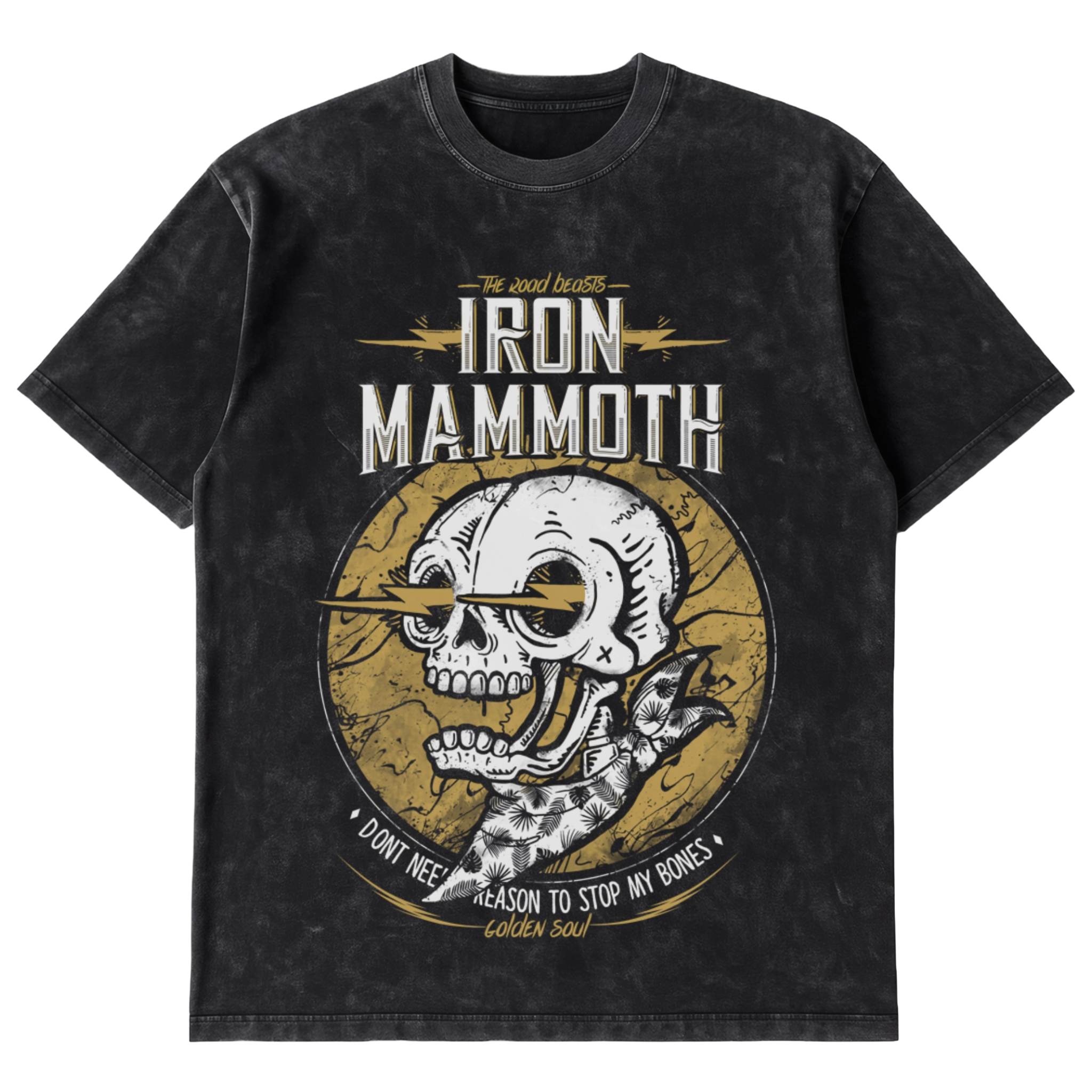 Camiseta Cubica Iron Mammoth Washed