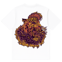 Camiseta Cubica Leopardo Astral espalda