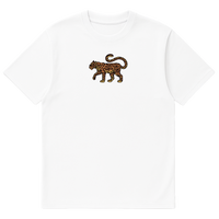Camiseta Cubica Leopardo Astral frente