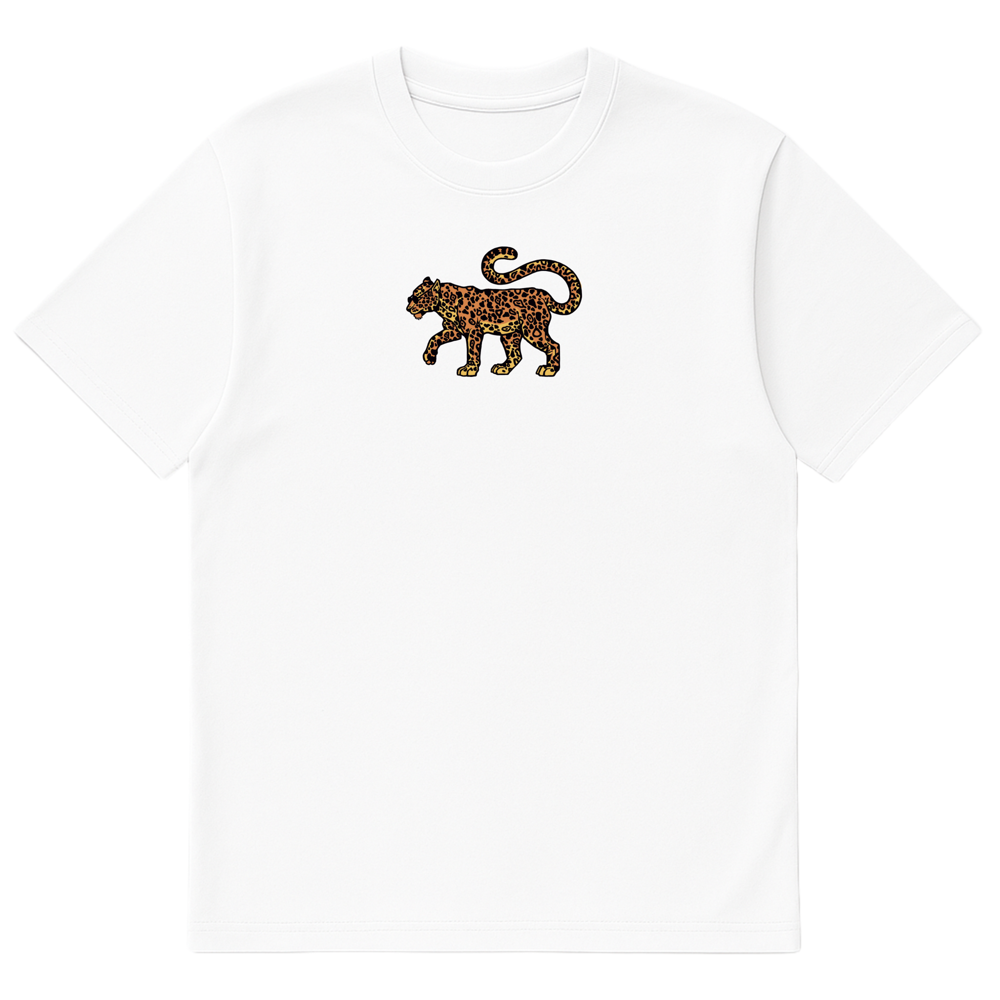 Camiseta Cubica Leopardo Astral