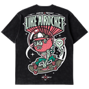 Camiseta Cubica Like A Rocket Skate espalda