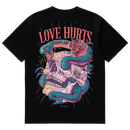 Camiseta Cubica Love Hurts Skull espalda
