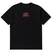 Camiseta Cubica Love Hurts Skull frente