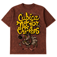 Camiseta Cubica Is Not For Chickens frente