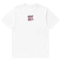 Camiseta Cubica Rise In Hell Skull frente