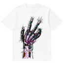 Camiseta Cubica IA Robot Hand Tech frente