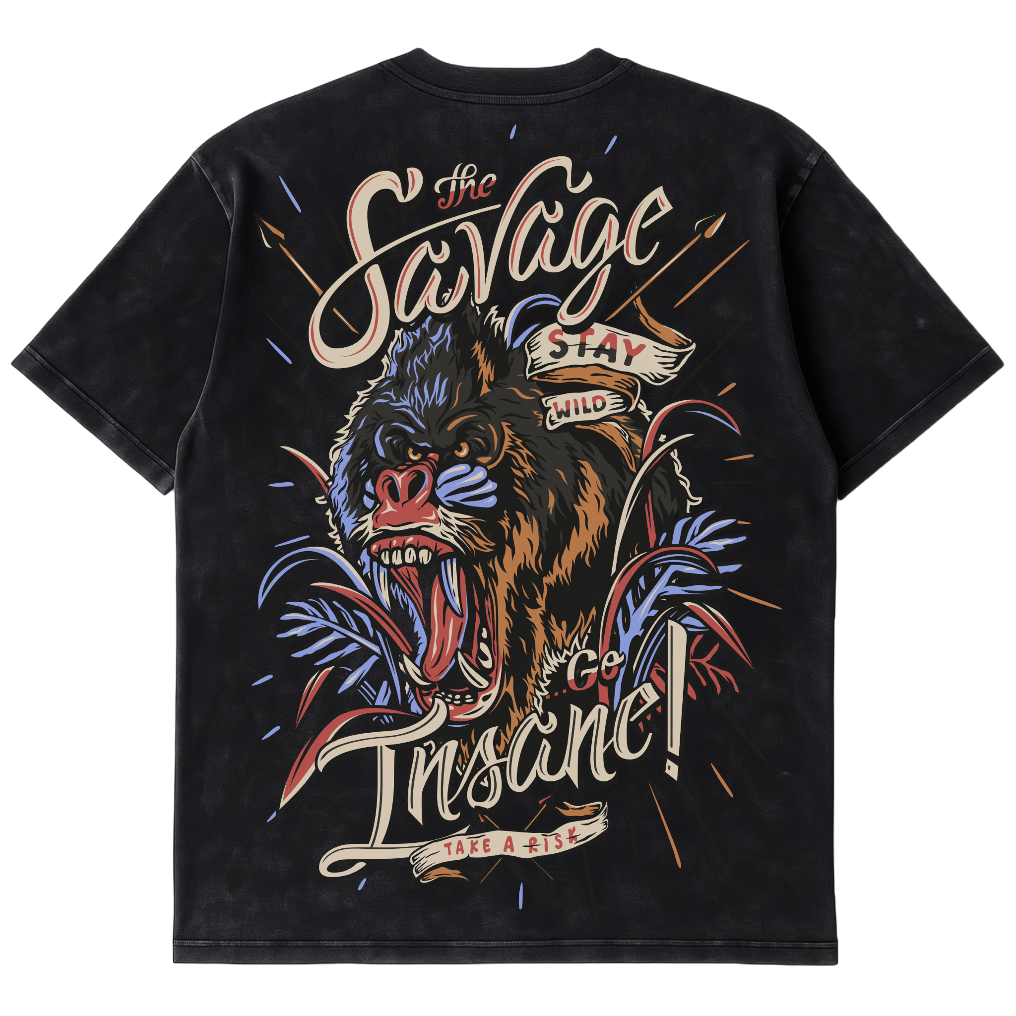 Camiseta Cubica Savage (STAY WILD)