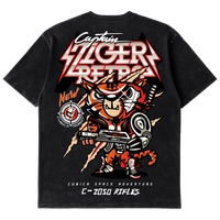 Camiseta Cubica Captain Tiger Retro