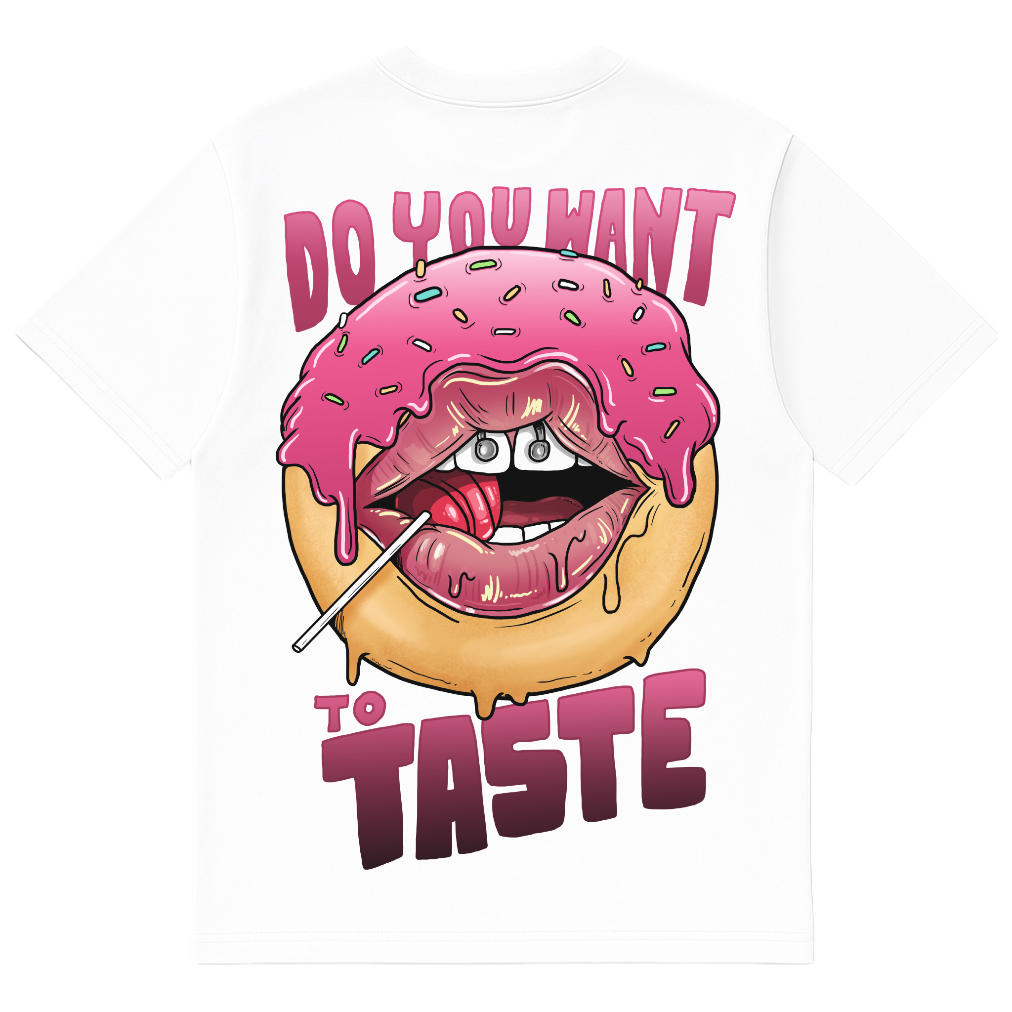 Camiseta Cubica Do You Want To Taste?