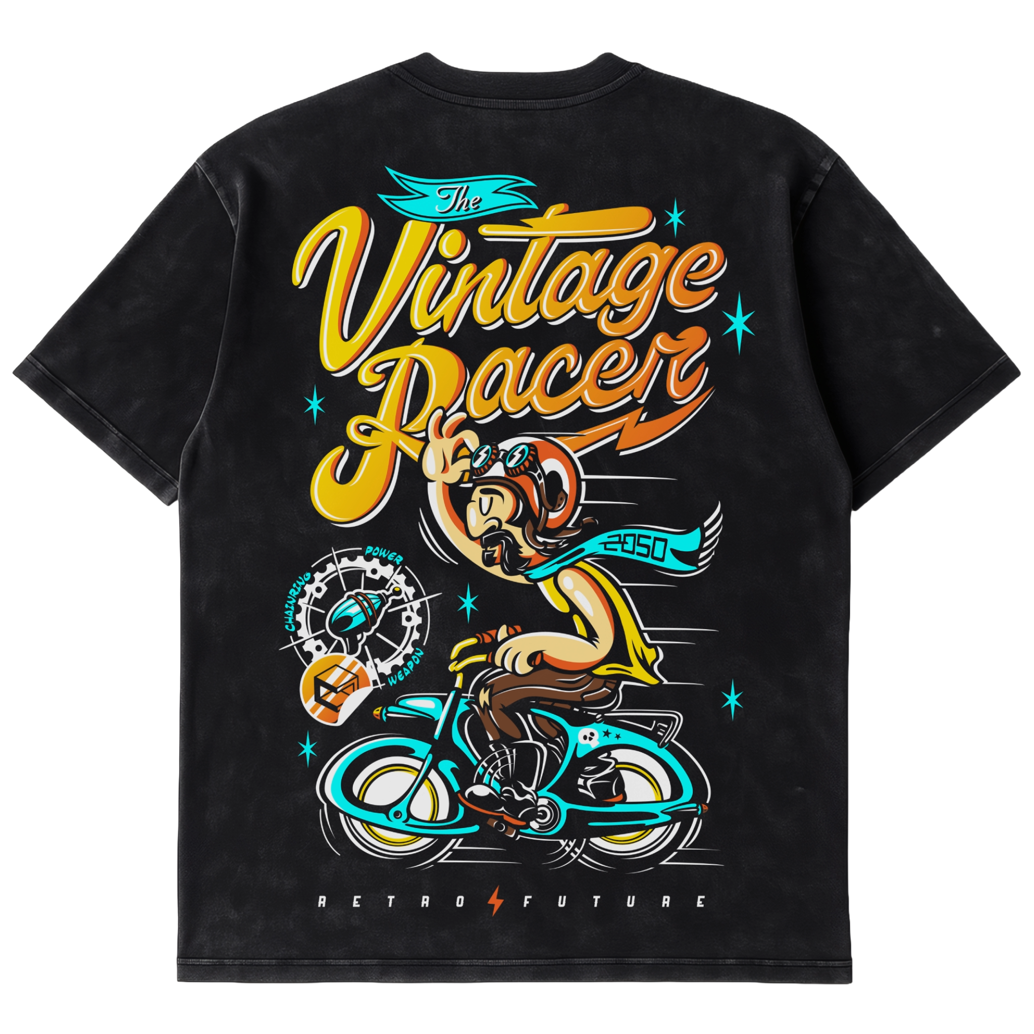 Camiseta Cubica The Vintage Racer