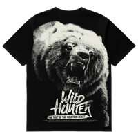 Camiseta Cubica Bear Wild Hunter espalda