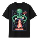 Camiseta Cubica Alien Cubica Ataque Regular (F)