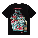Camiseta Cubica Beer Fresh Drink espalda negro