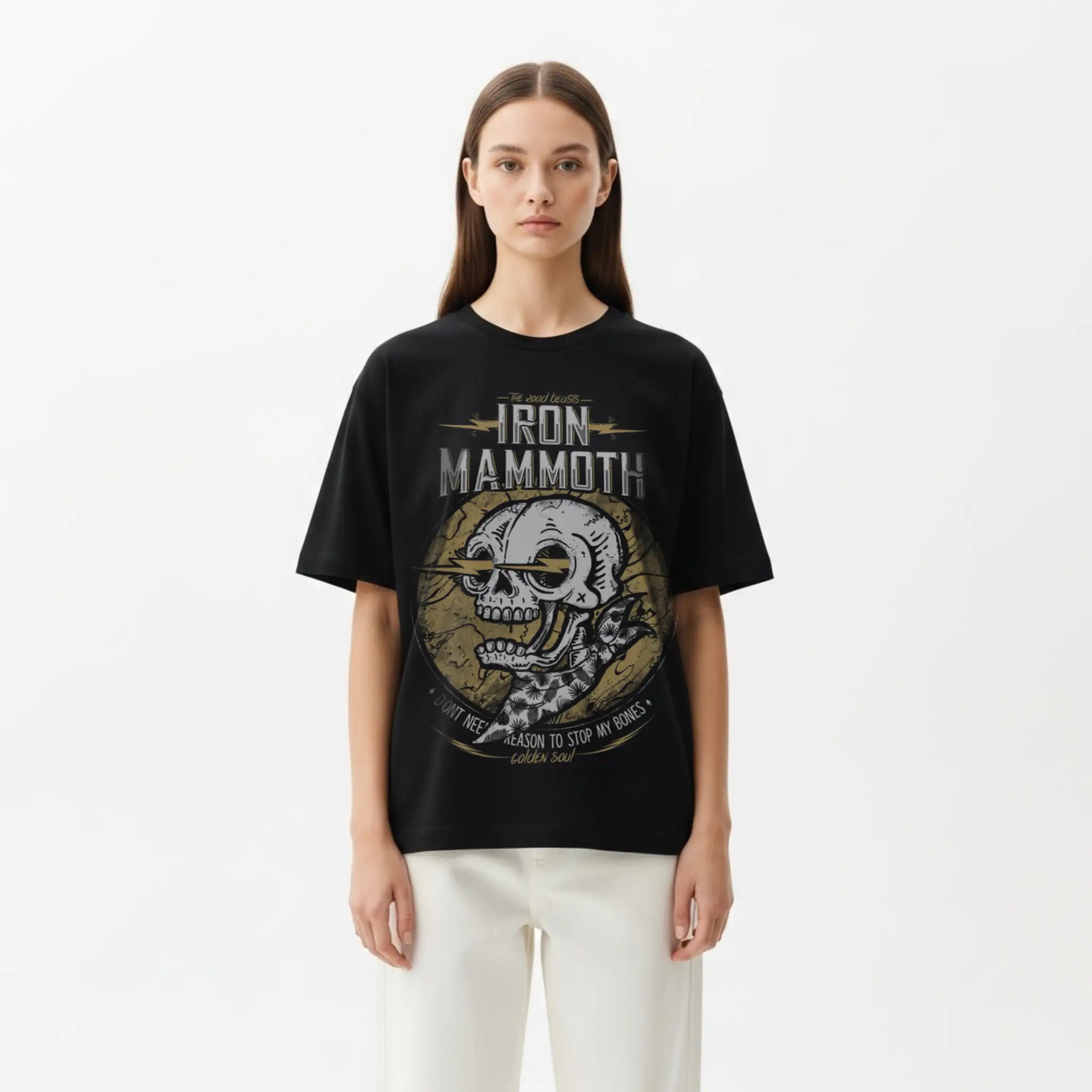 Camiseta Cubica Iron Mammoth Original