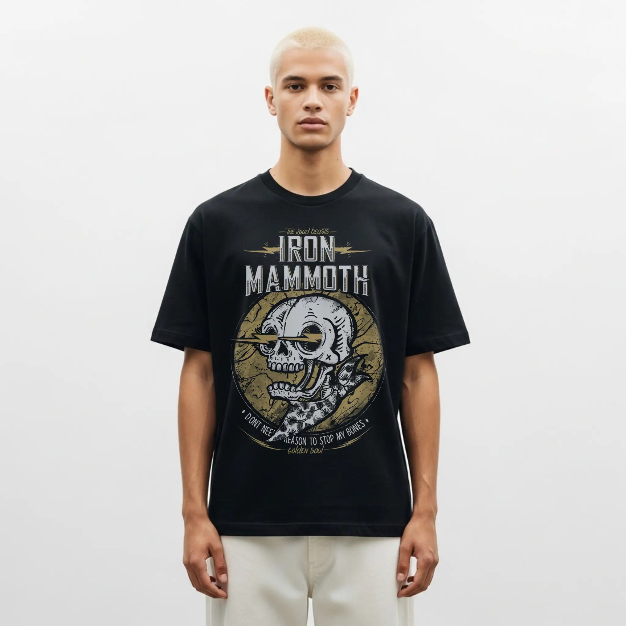 Camiseta Cubica Iron Mammoth Original