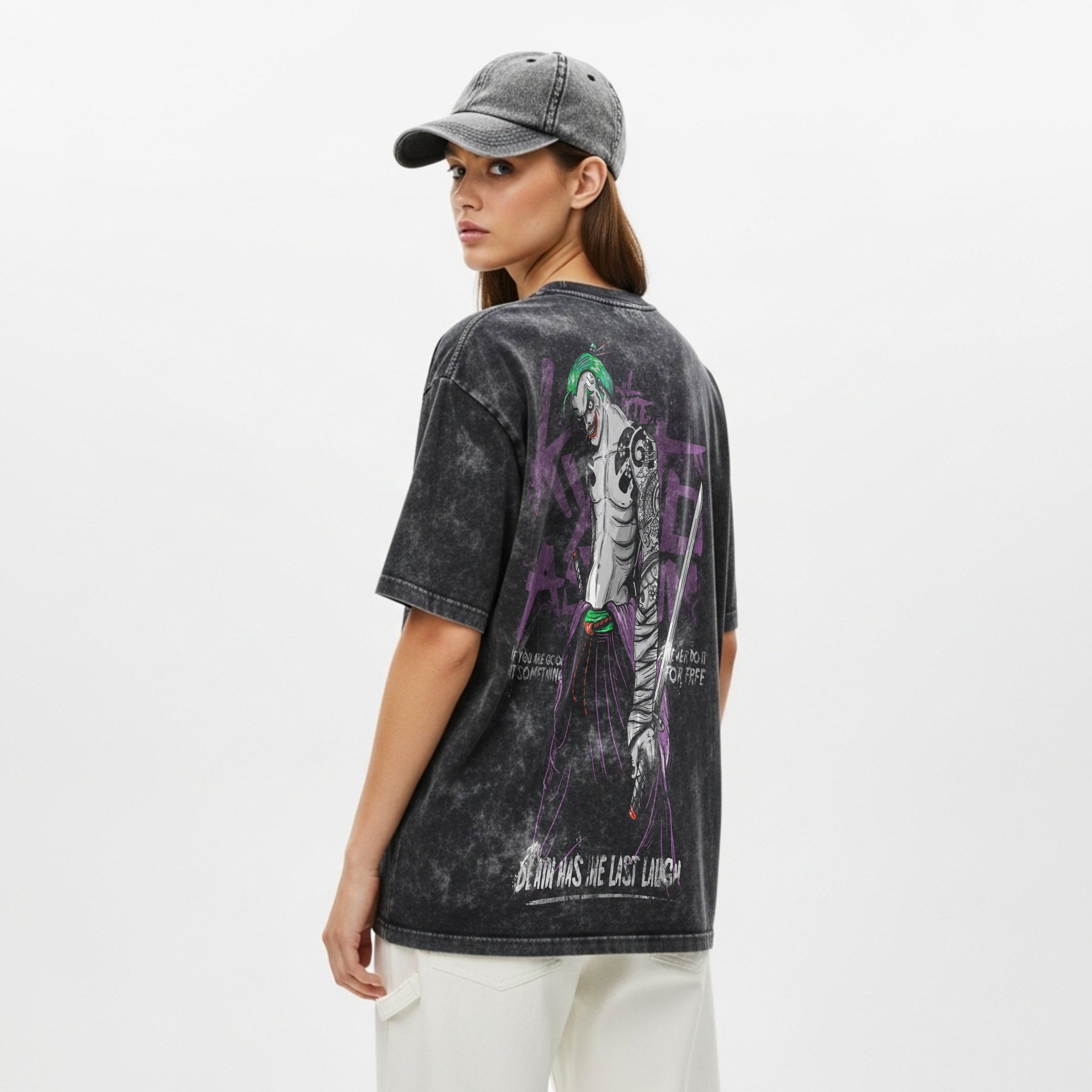 Camiseta Cubica Joker Yakuza Washed