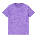 Camiseta Cubica washed morada frente