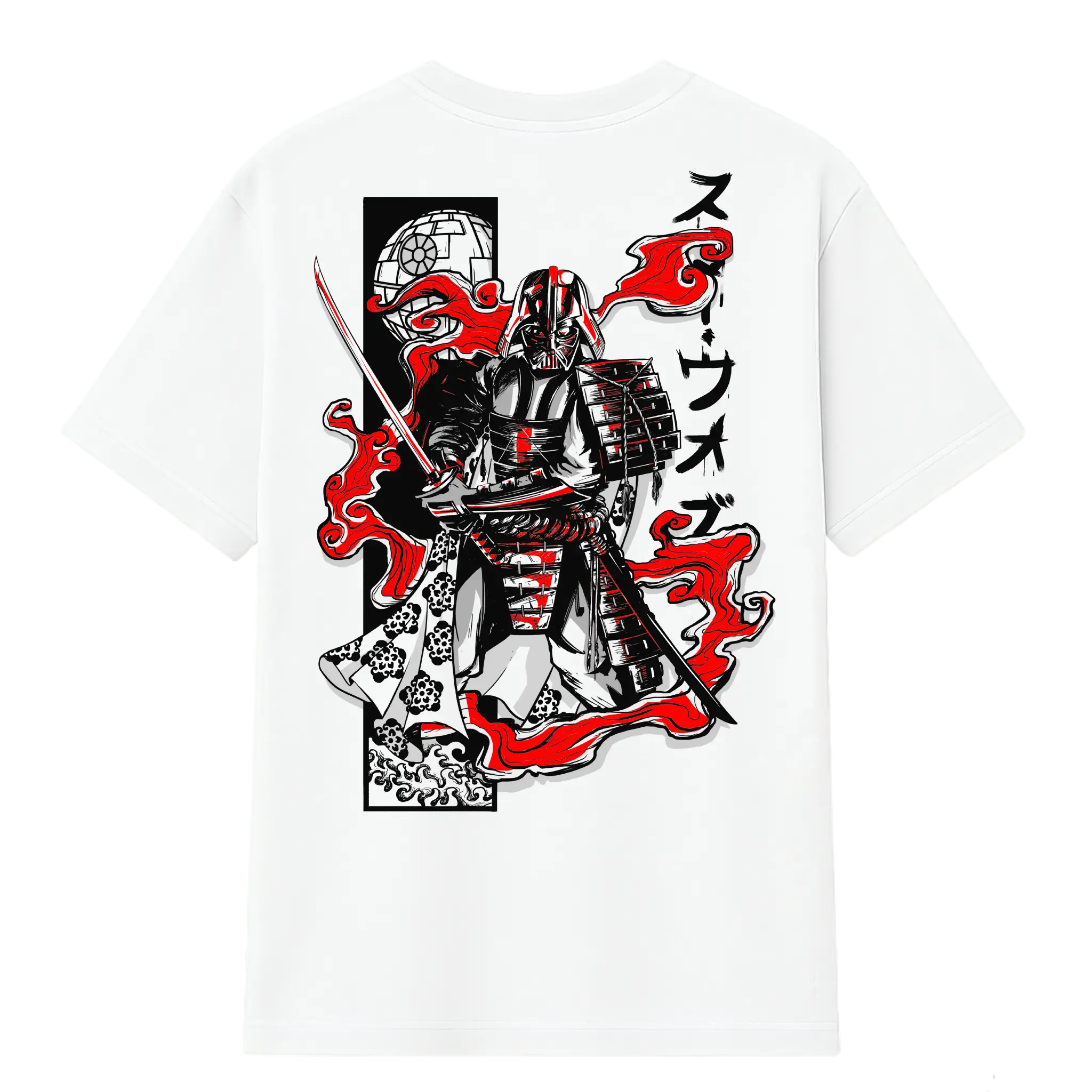 Camiseta Cubica Darth Vader Samurai Regular B