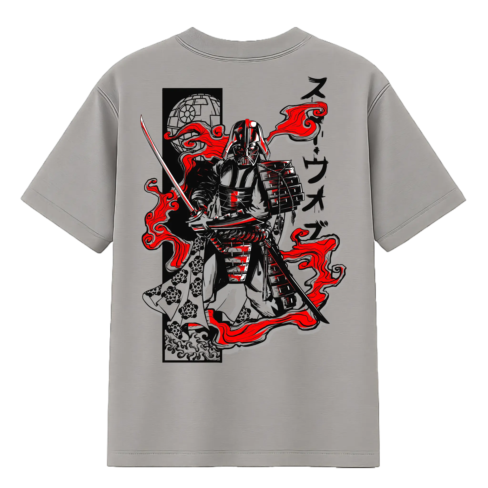 Camiseta Cubica Darth Vader Samurai Regular B