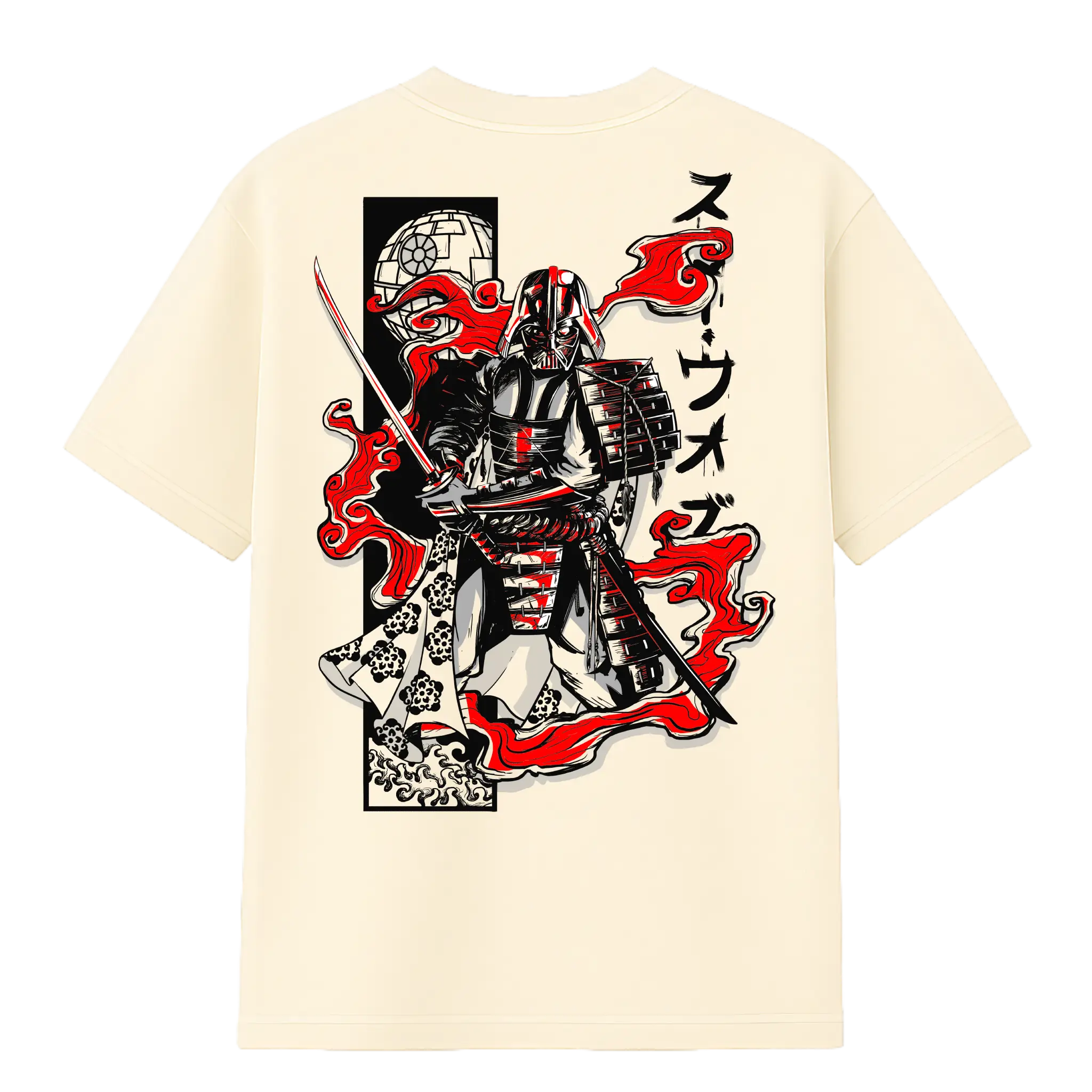 Camiseta Cubica Darth Vader Samurai Regular B