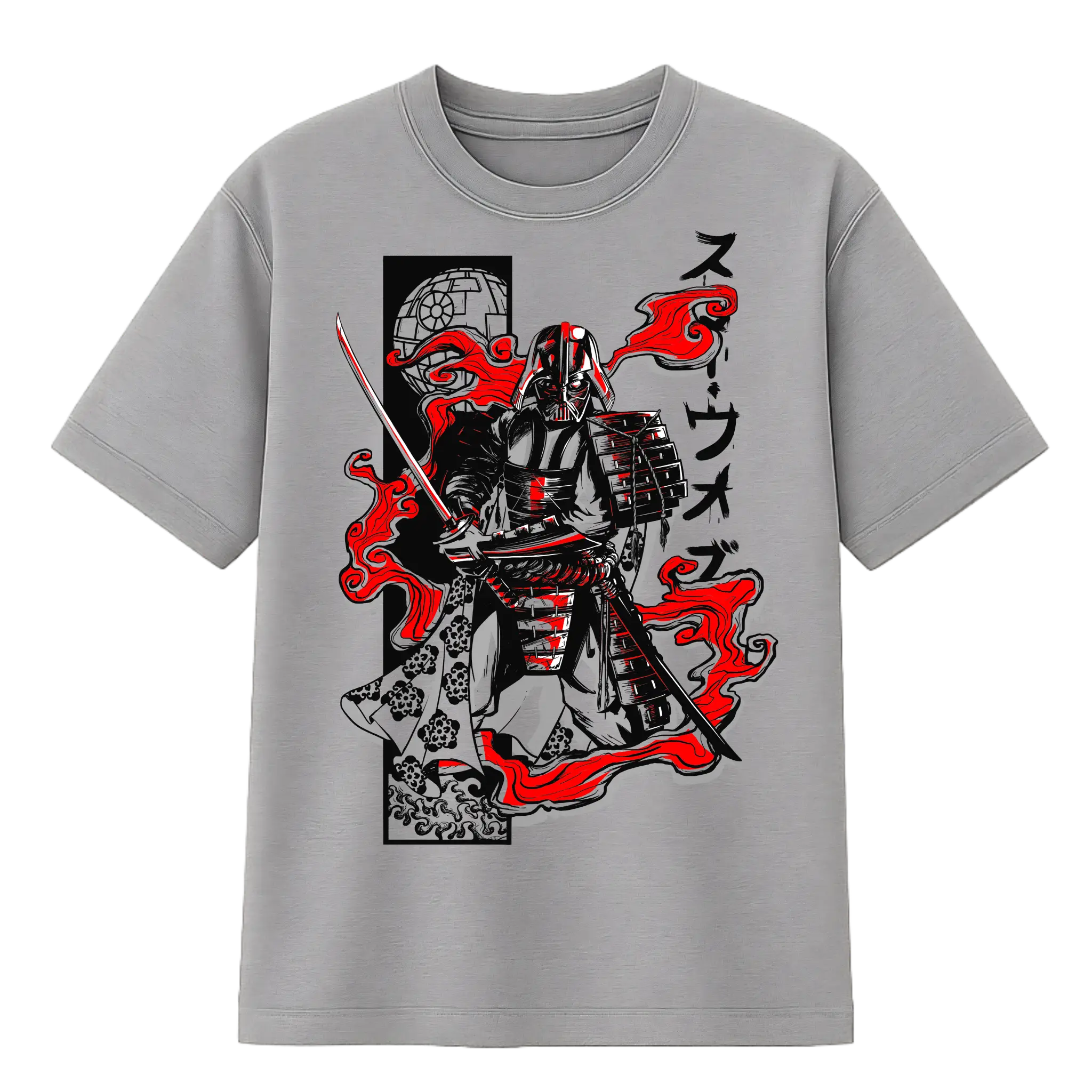 Camiseta Cubica Darth Vader Samurai Regular (F)