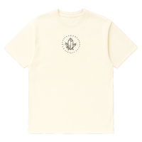 Camiseta Cubica Unconventional Libertad frente vainilla