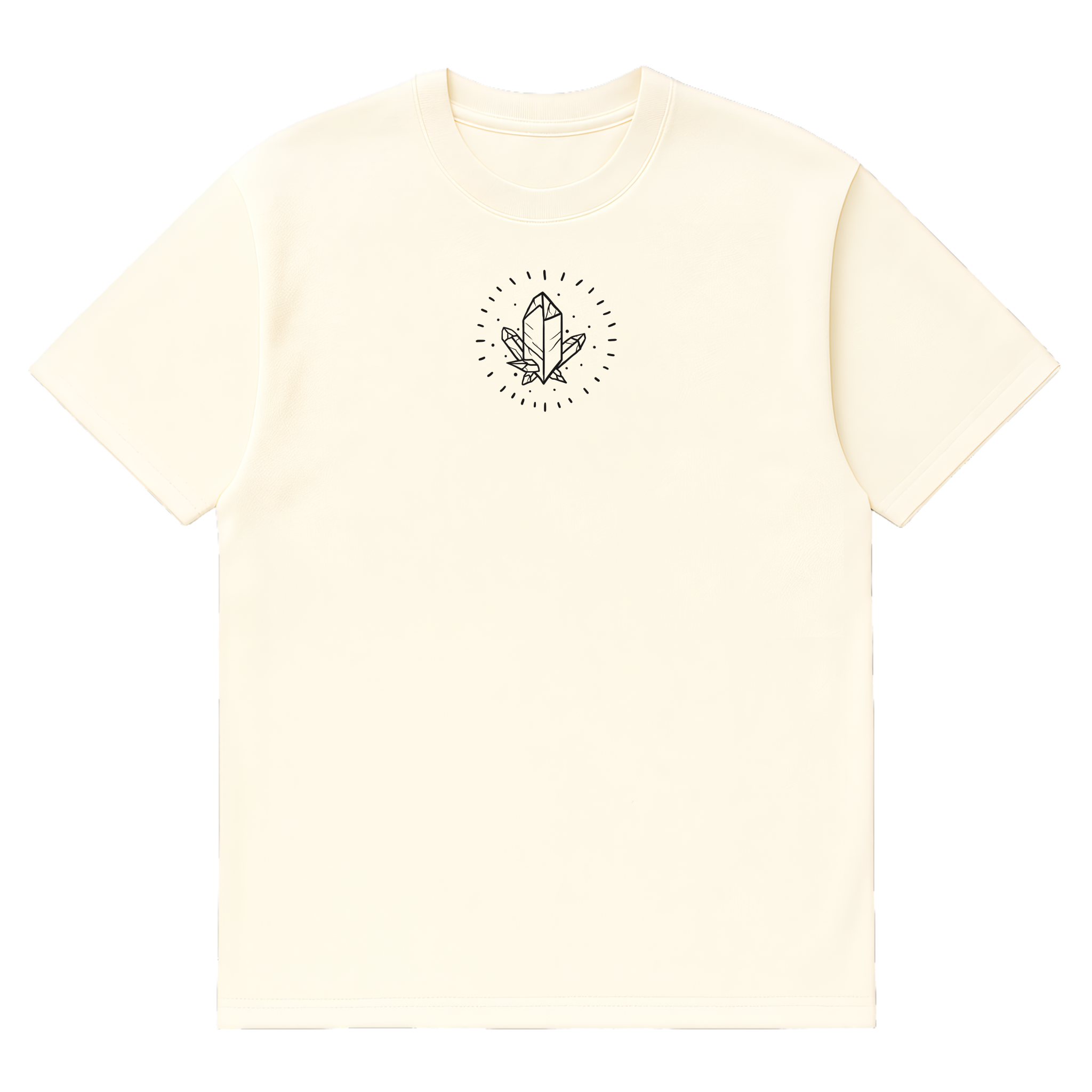 Camiseta Cubica Unconventional Libertad frente vainilla