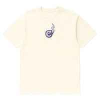 Camiseta Cubica Mas Vale Que Corras frente vainilla