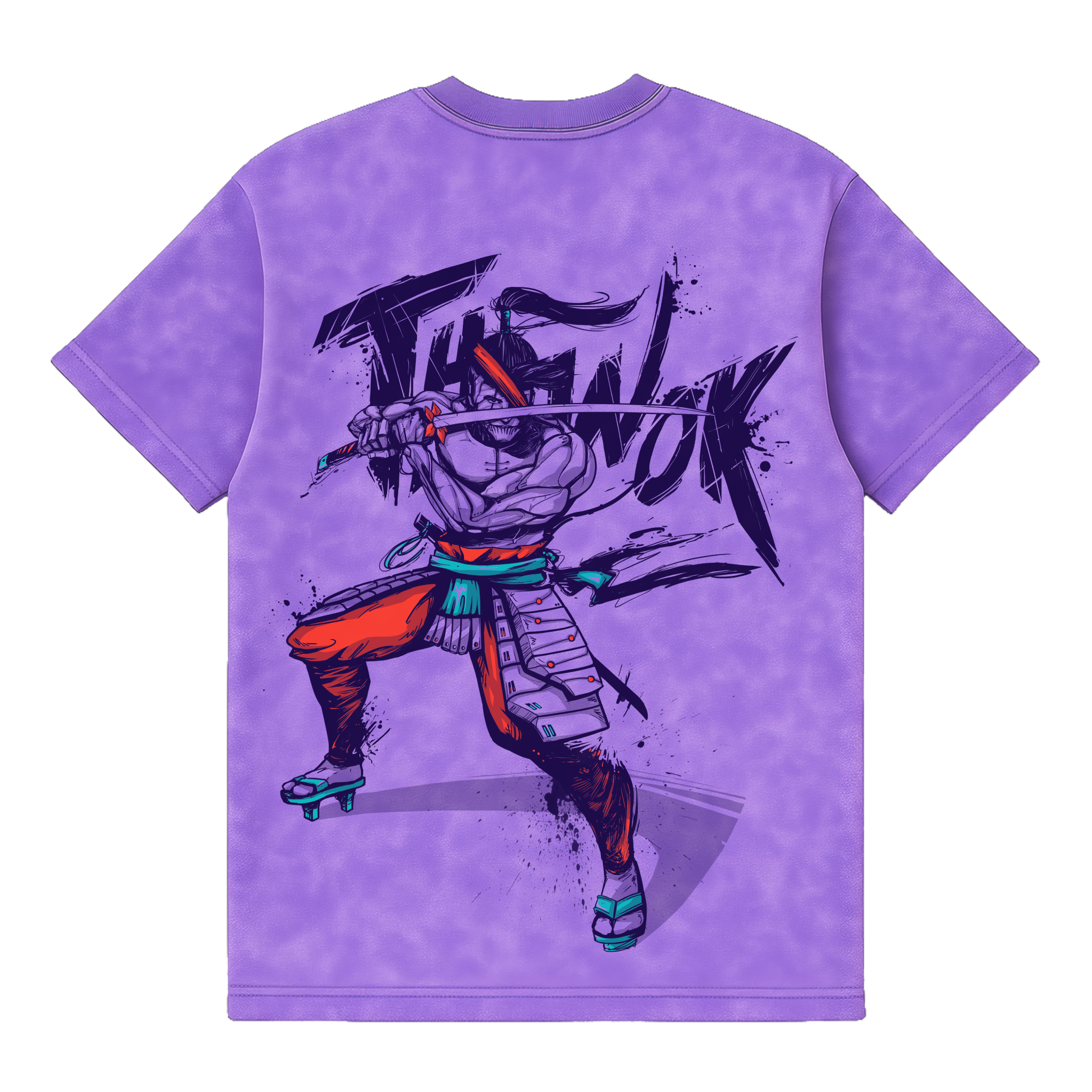 Camiseta Cubica Unconventional Samurai Washed