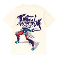Camiseta Cubica Unconventional Samurai espalda