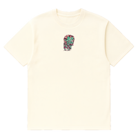 Camiseta Cubica Unconventional BeetleJuice frente vainilla