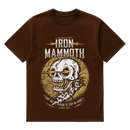 Camiseta Cubica Iron Mammoth Original frente cafe