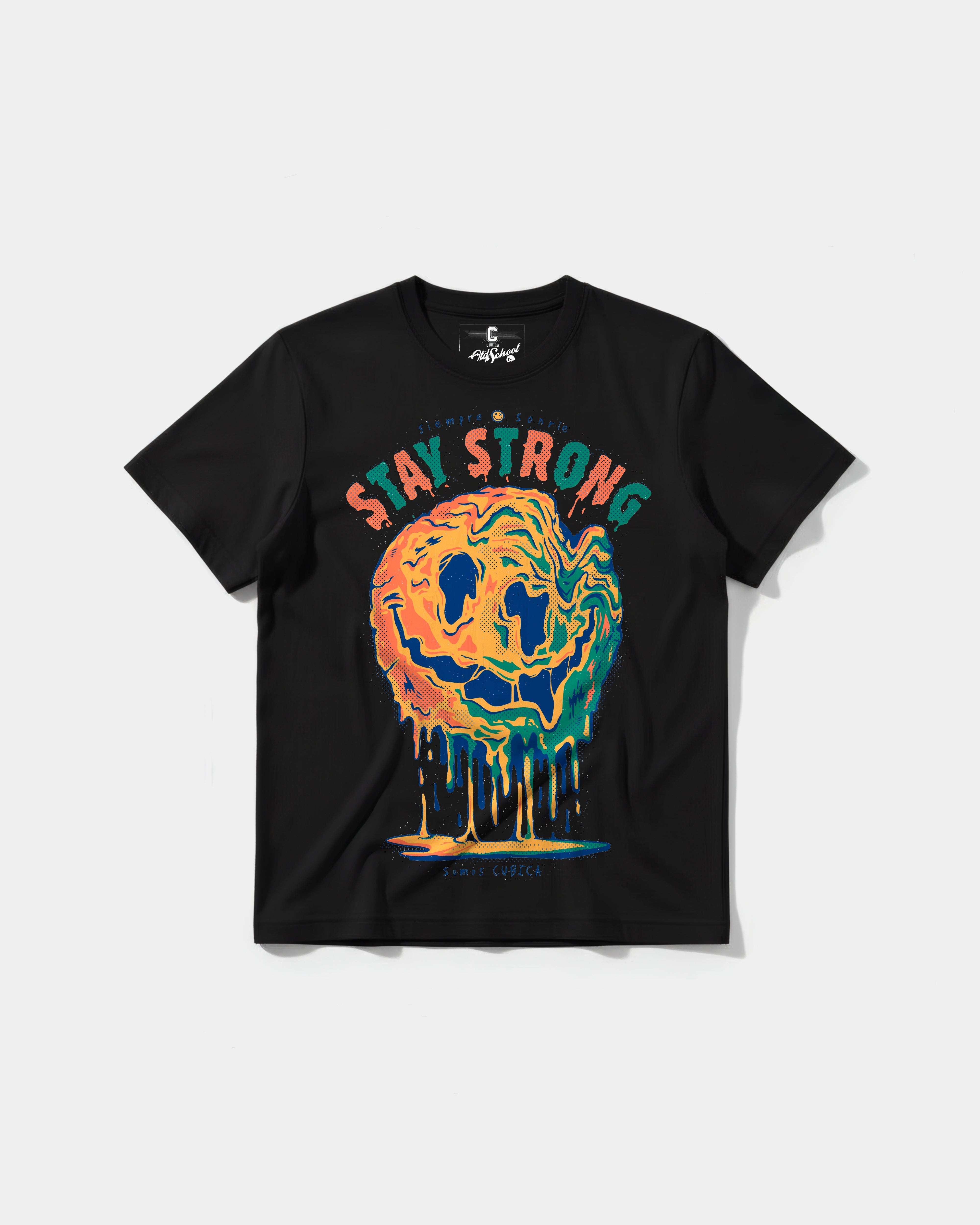 Camiseta Stay Strong Big Front Regular Basic