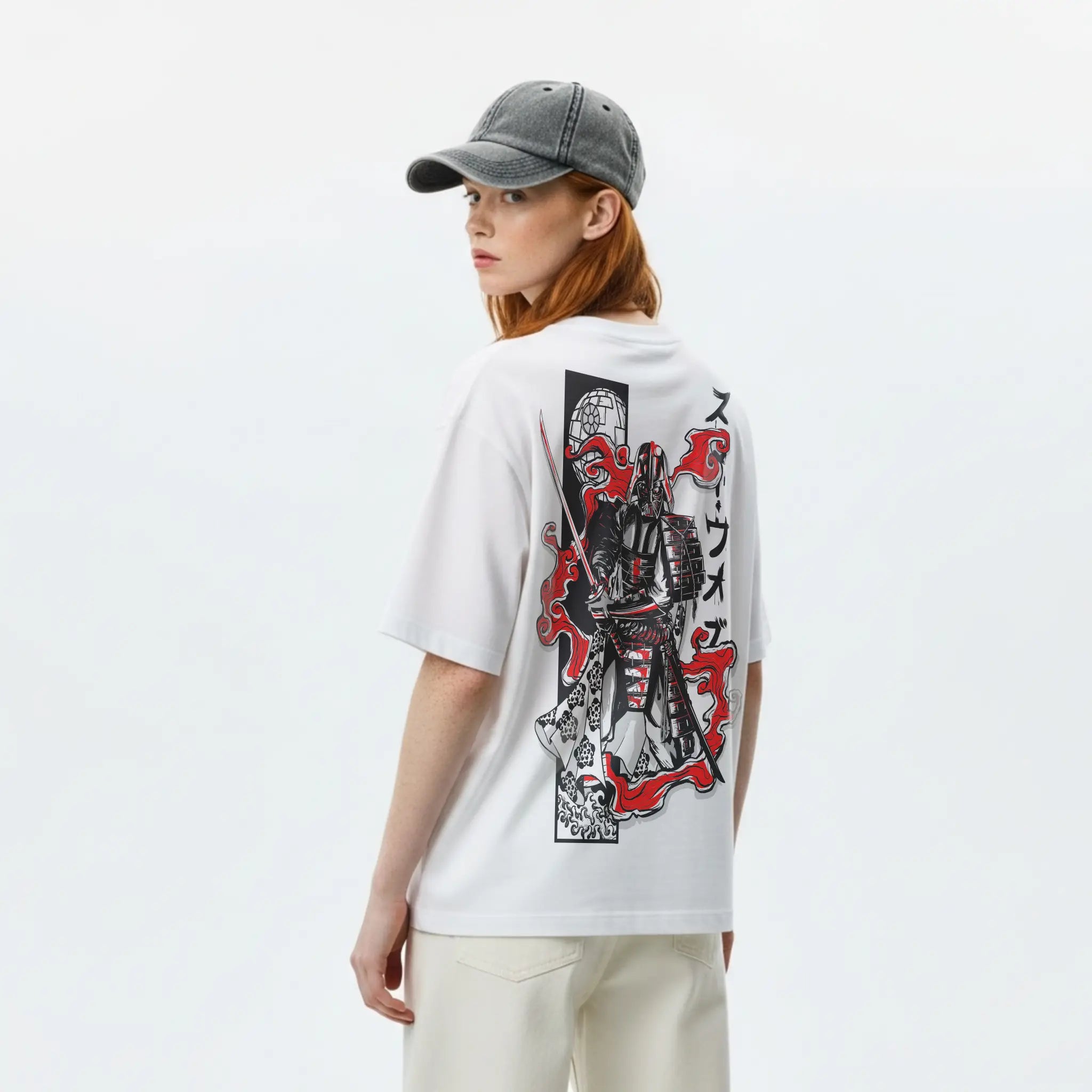 Camiseta Cubica Darth Vader Samurai