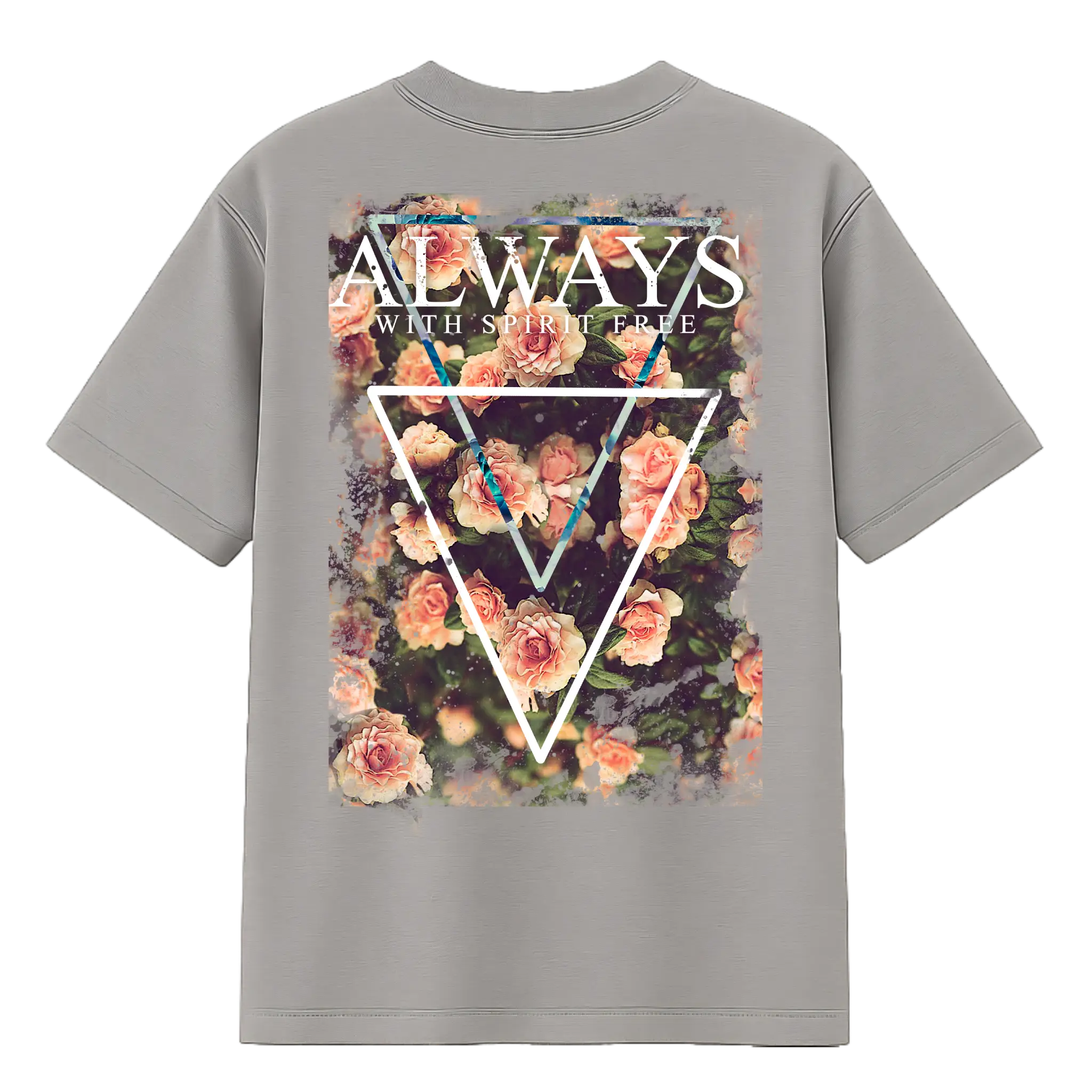Camiseta Cubica Always With A Free Spirit (B)