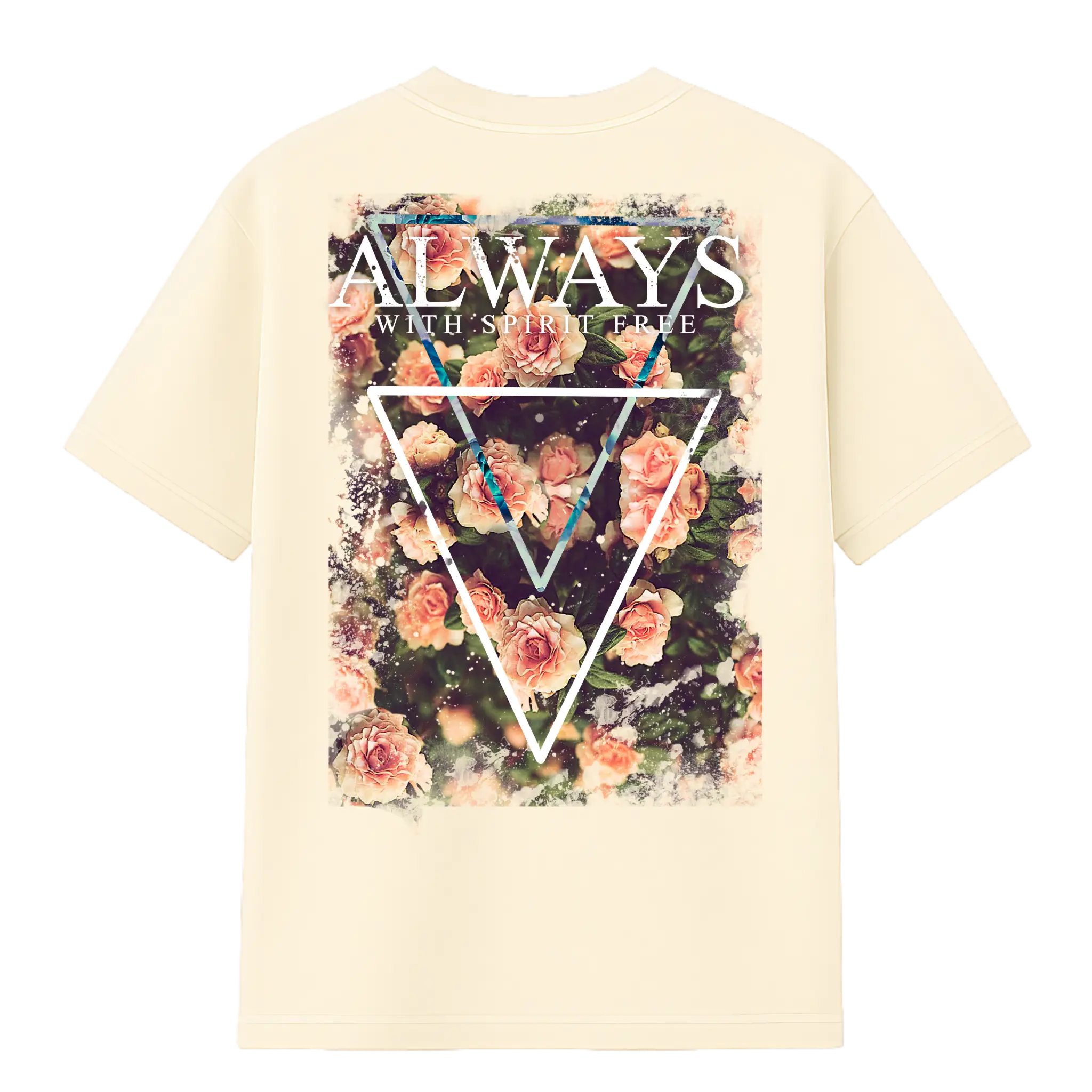 Camiseta Cubica Always With A Free Spirit (B)