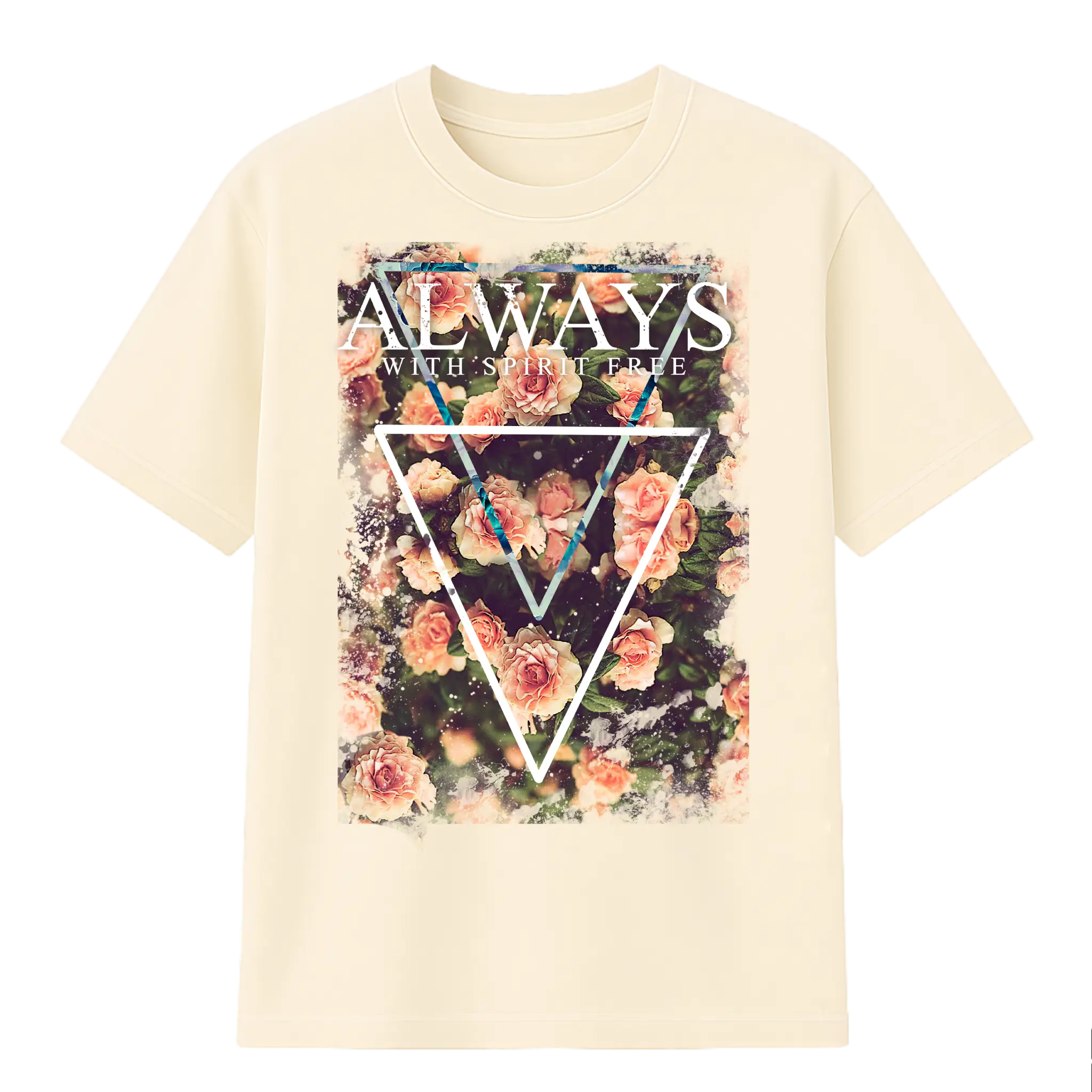 Camiseta Cubica Always With A Free Spirit (F)