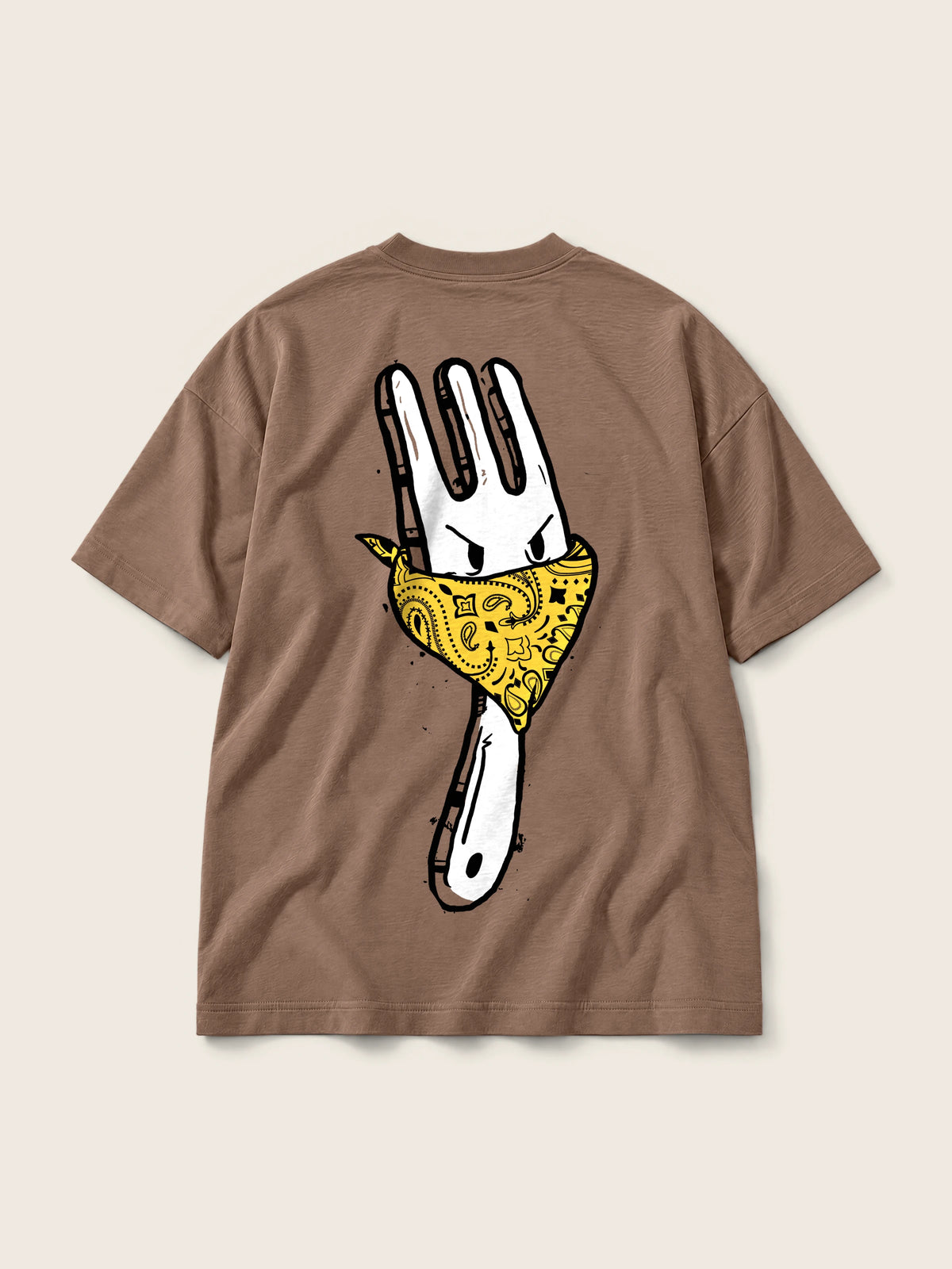Angry Fork · Camiseta Semi Oversize 310g — Imagen del producto 7