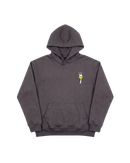 Angry Fork Hoodie 410 Gris Oscuro Cubica