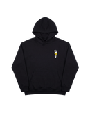 Angry Fork Hoodie 410 Negro Cubica