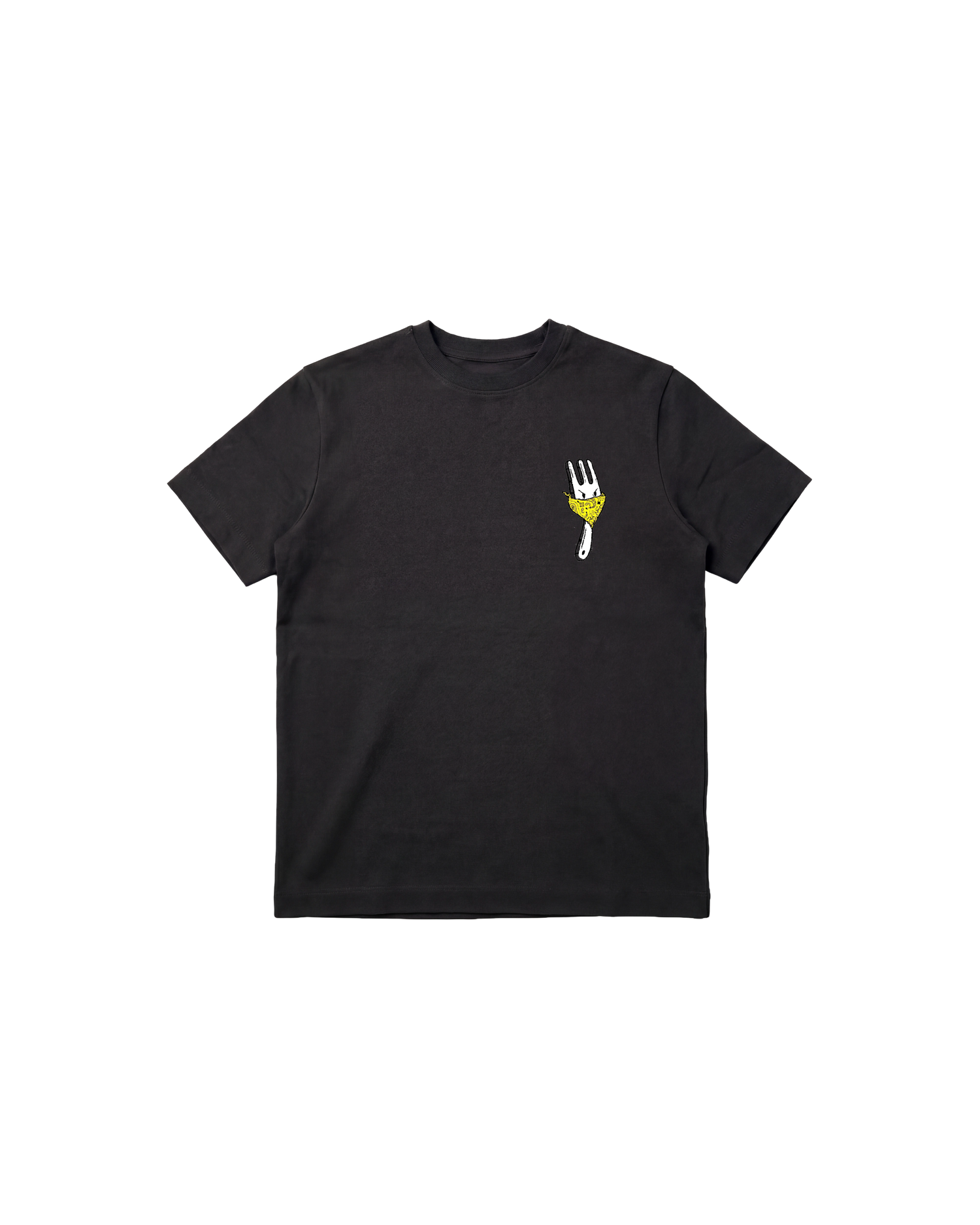 Angry Fork Regular 310 Negro Cubica