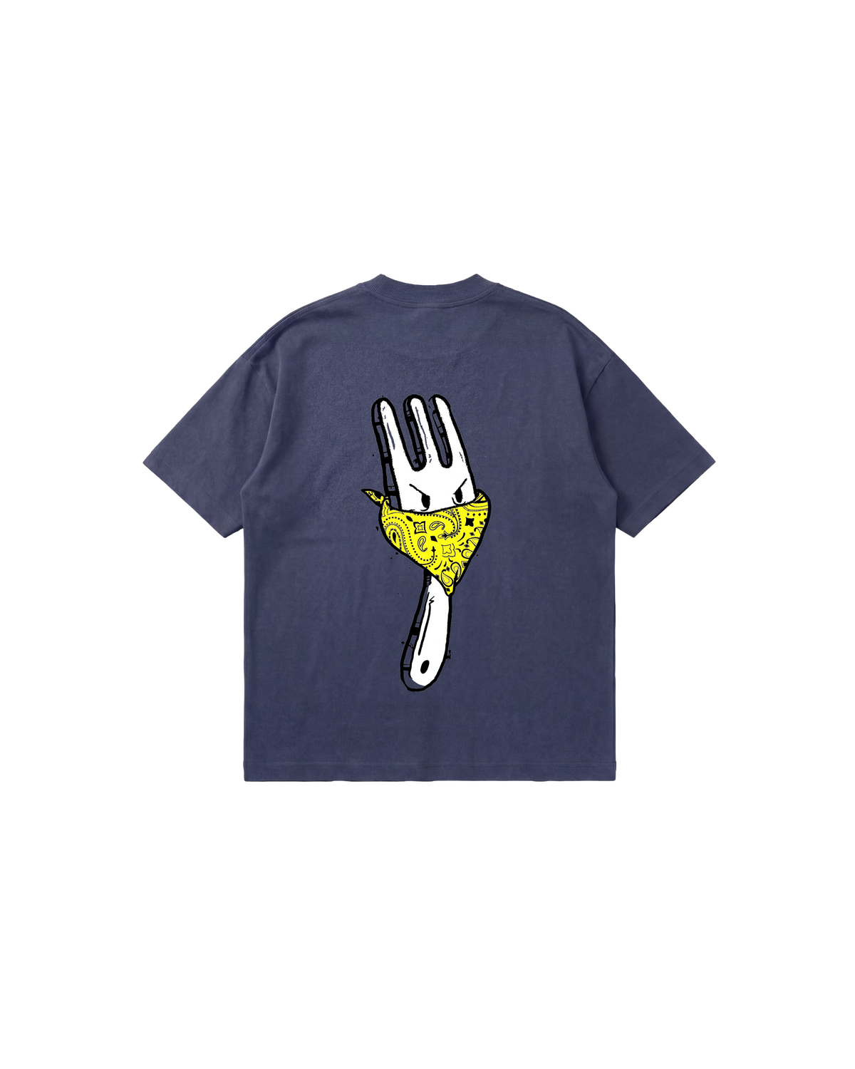 Angry Fork Semi Oversize 250 Indigo Cubica