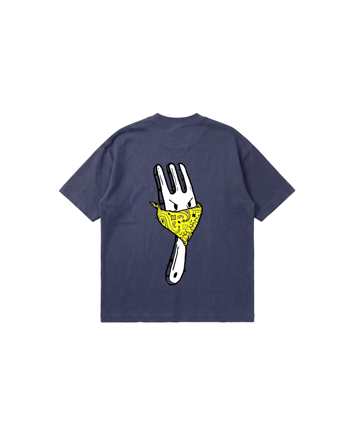 Angry Fork Semi Oversize 250 Indigo Cubica