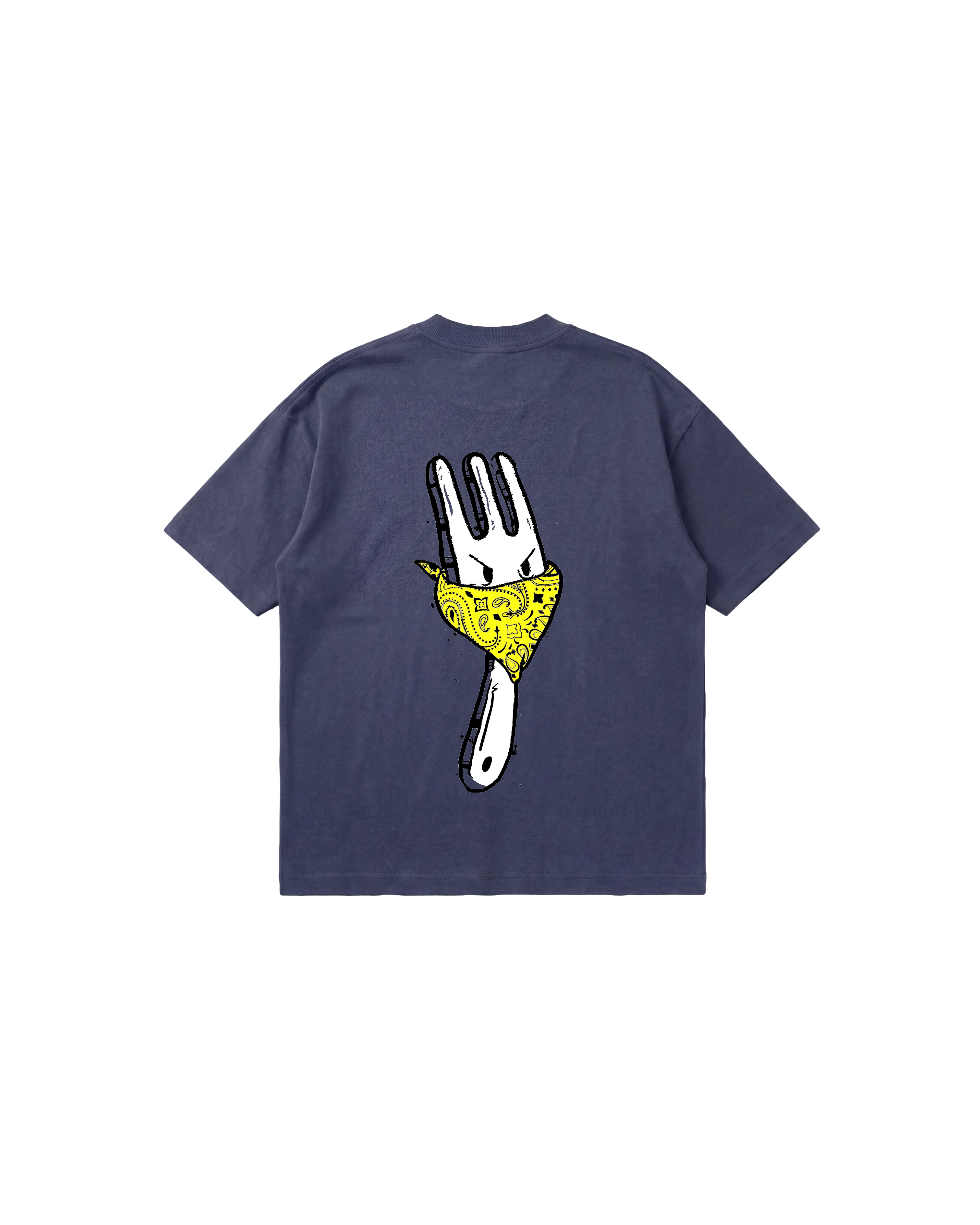 Angry Fork Semi Oversize 250 Indigo Cubica