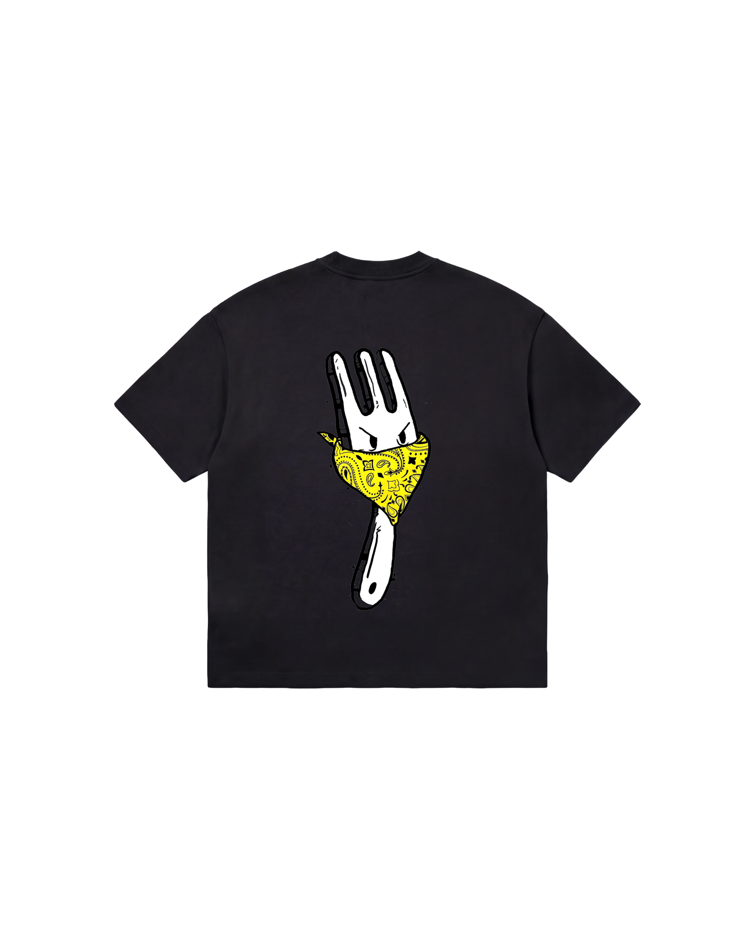 Angry Fork Semi Oversize 310 Negro Cubica