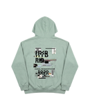 Astral Hyb Hoodie 410 Verde Menta Cubica