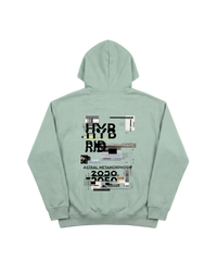 Astral Hyb Hoodie 410 Verde Menta Cubica