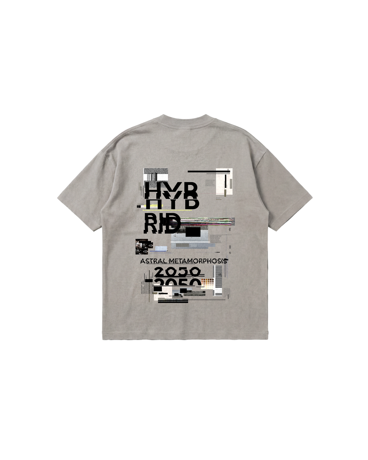Astral Hyb Semi Oversize 250 Gris Cemento Cubica